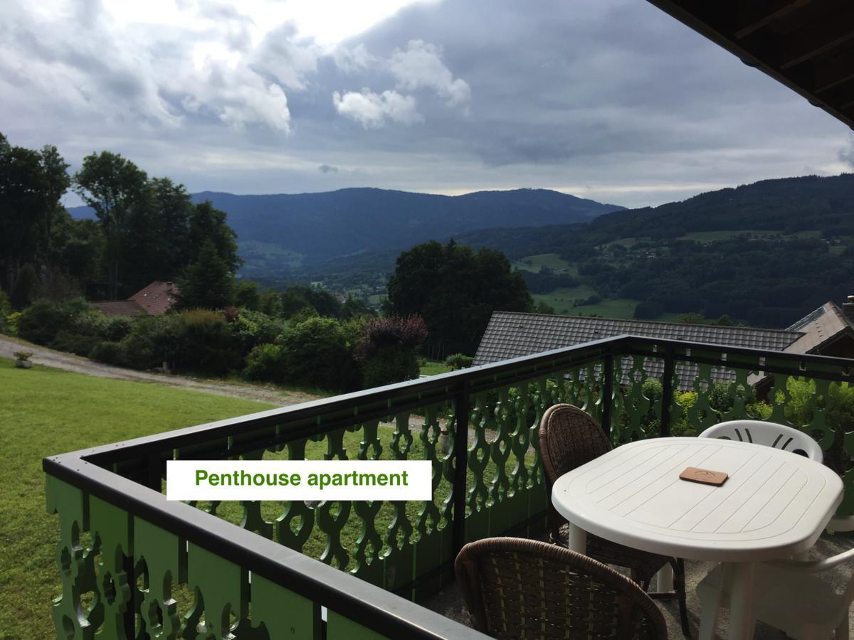 Le Green Chalet Villard-sur-Boege Exteriör bild